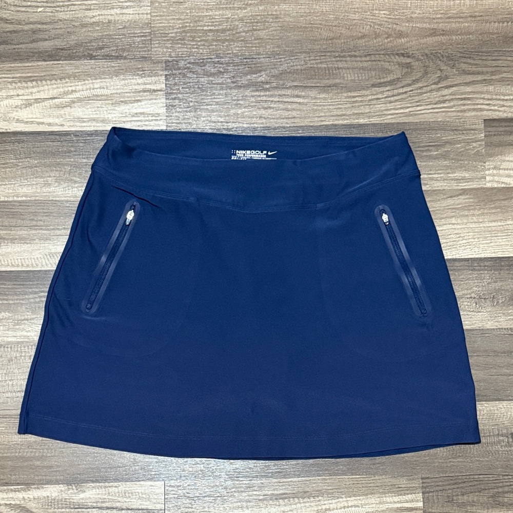 Nike Golf Performance Dri-Fit Navy Blue Skort